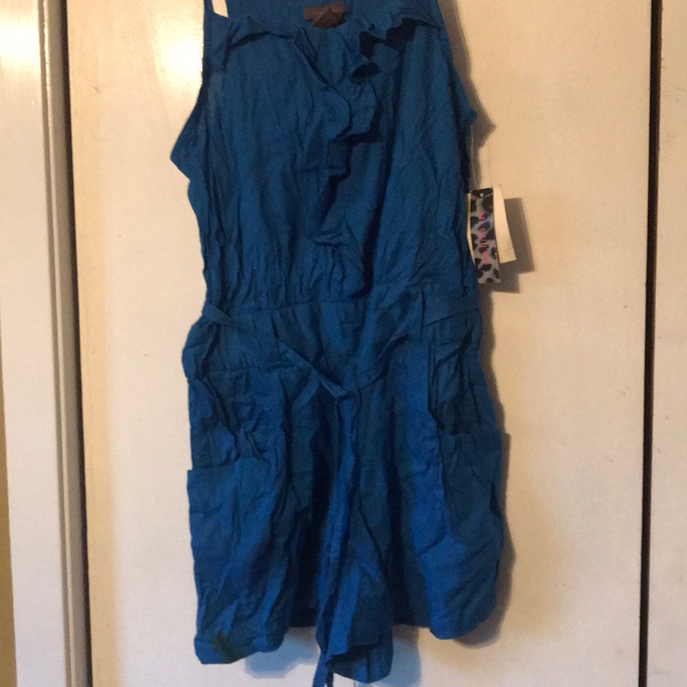 Blue Romper